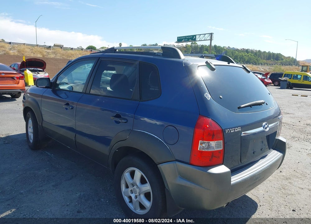 2005 HYUNDAI TUCSON GLS/LX VIN: KM8JN12DX5U059192