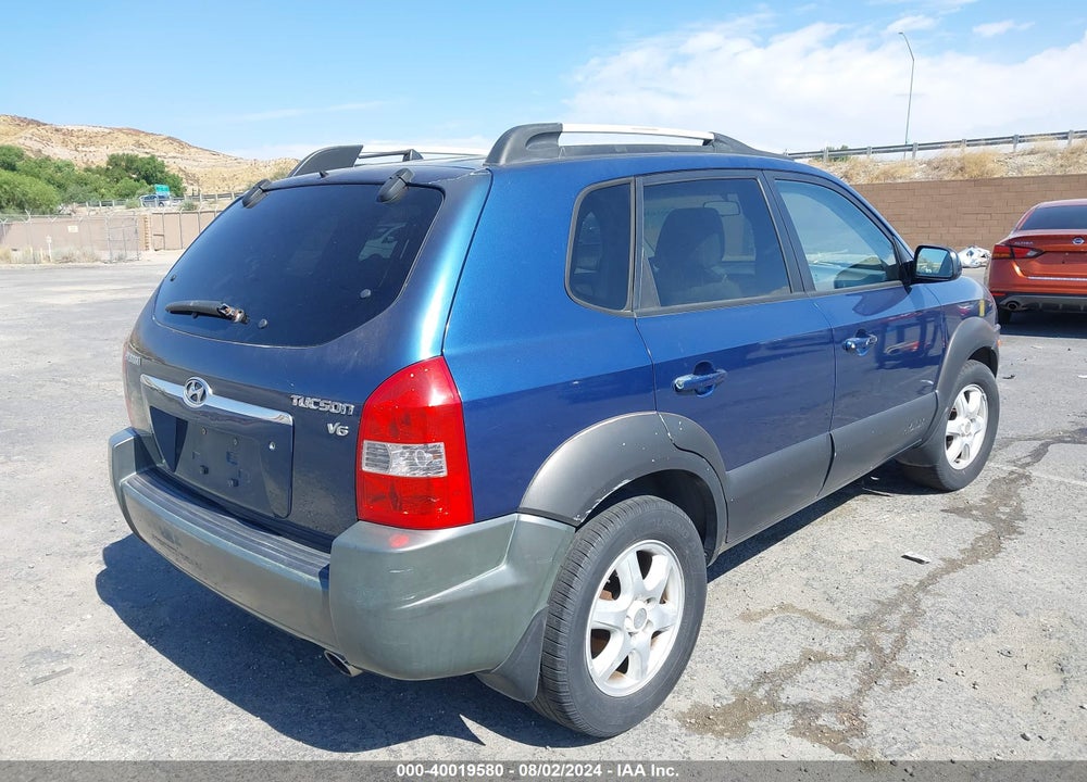 2005 HYUNDAI TUCSON GLS/LX VIN: KM8JN12DX5U059192