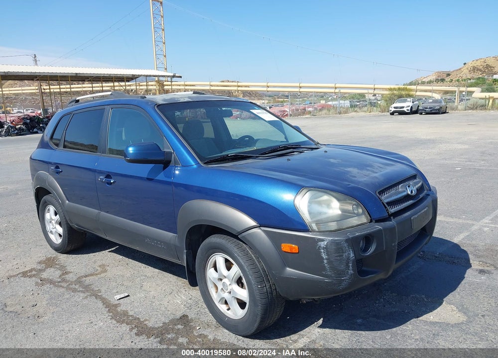 2005 HYUNDAI TUCSON GLS/LX VIN: KM8JN12DX5U059192