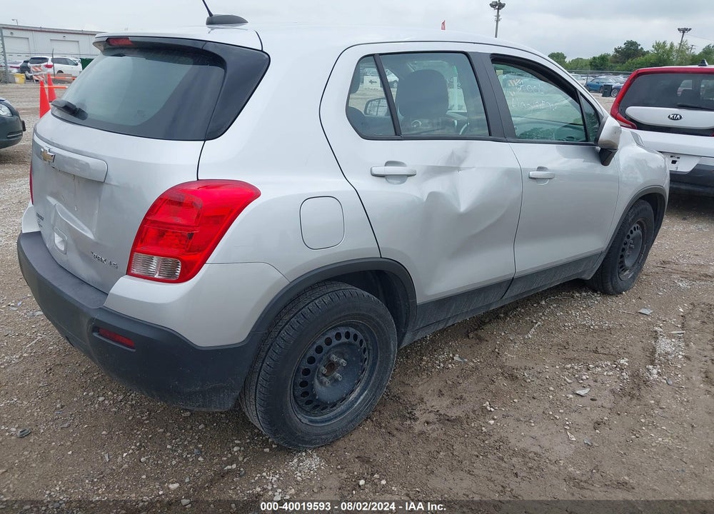 2016 CHEVROLET TRAX 1LS VIN: 3GNCJKSB8GL258534