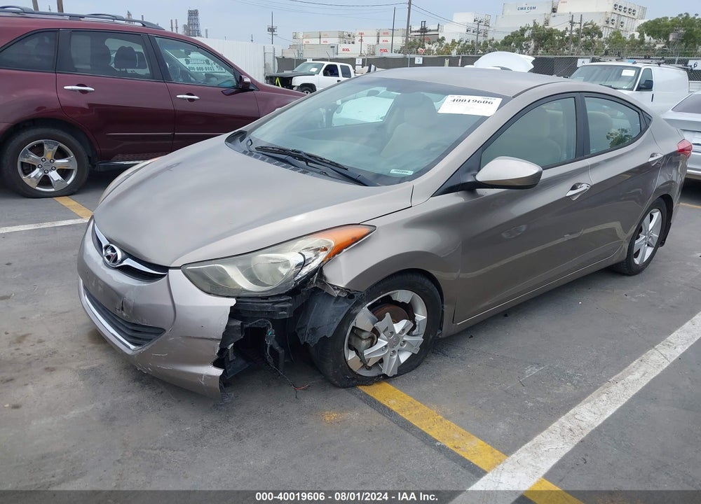 2013 HYUNDAI ELANTRA GLS VIN: 5NPDH4AE4DH286861