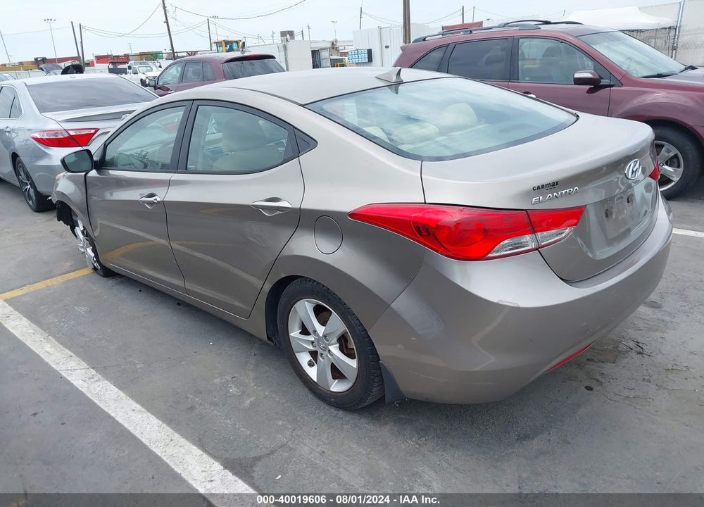2013 HYUNDAI ELANTRA GLS VIN: 5NPDH4AE4DH286861