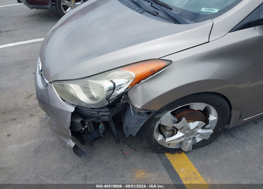 2013 HYUNDAI ELANTRA GLS VIN: 5NPDH4AE4DH286861