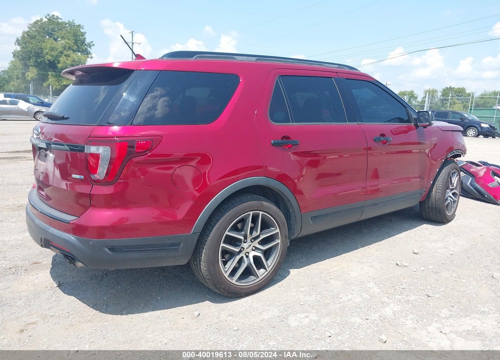 2018 FORD EXPLORER SPORT VIN: 1FM5K8GT6JGC81417