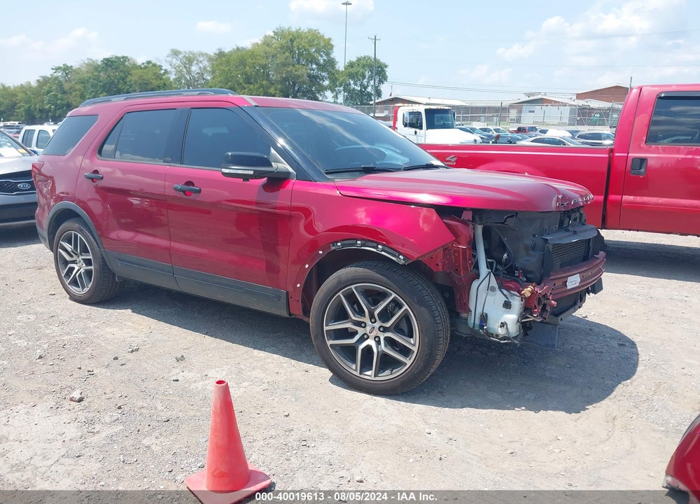 2018 FORD EXPLORER SPORT VIN: 1FM5K8GT6JGC81417