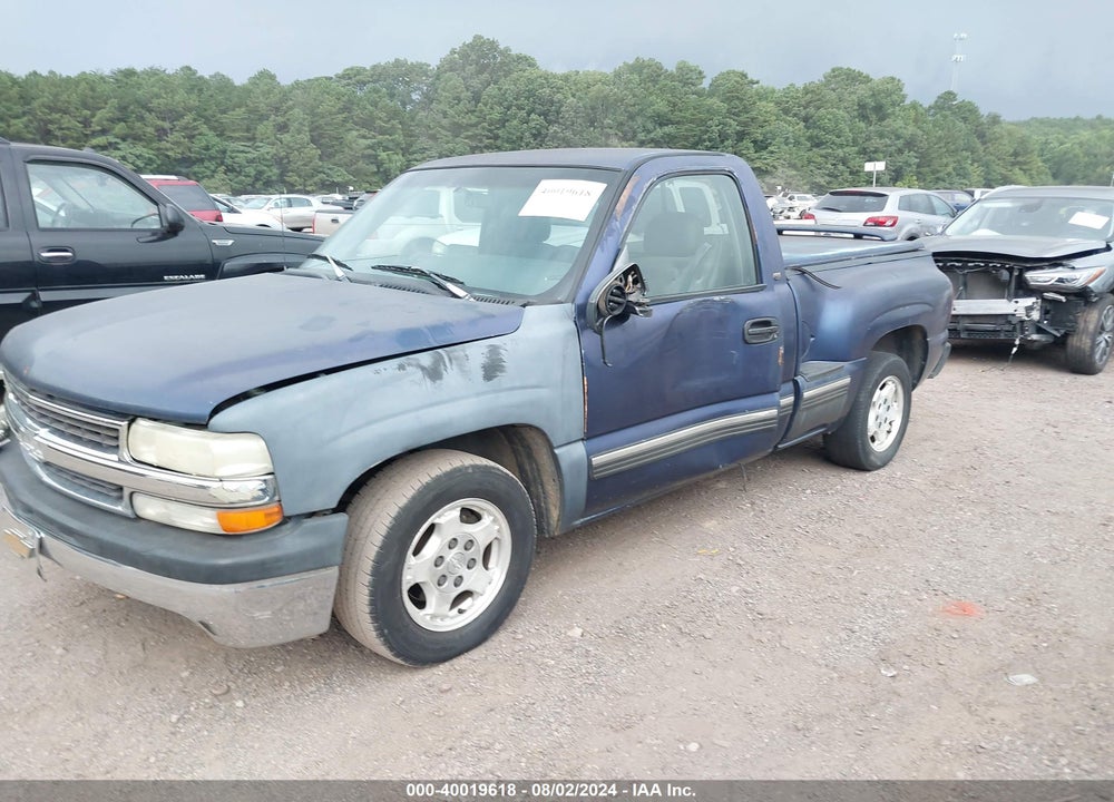 2000 CHEVROLET SILVERADO 1500 VIN: 1GCEC14V5YZ187560