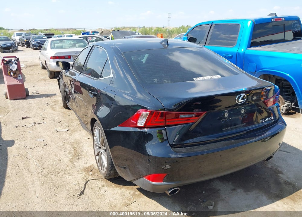2016 LEXUS IS 200T VIN: JTHBA1D29G5012375