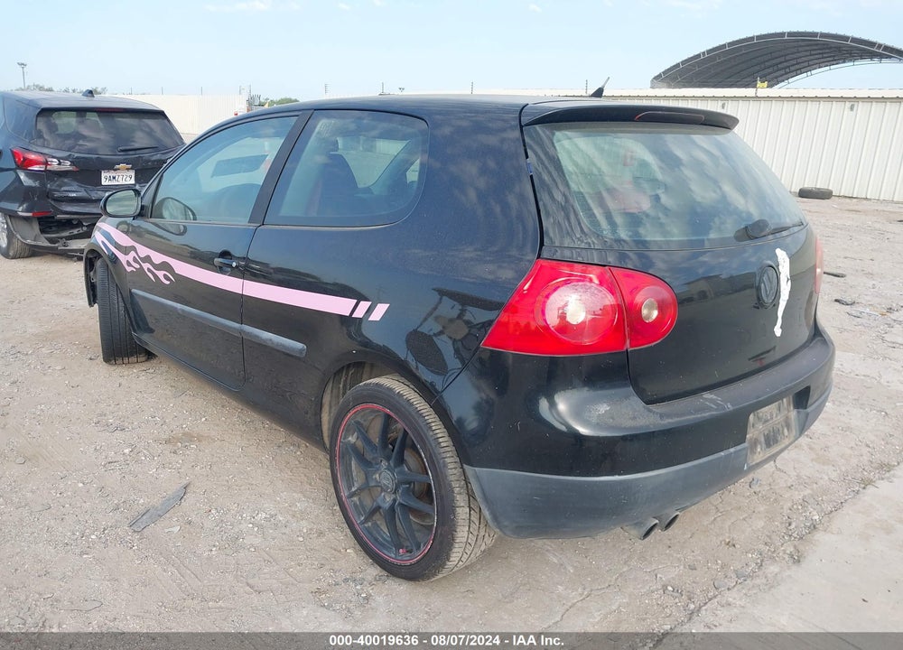 2007 VOLKSWAGEN RABBIT 2-DOOR VIN: WVWBS71K67W233366