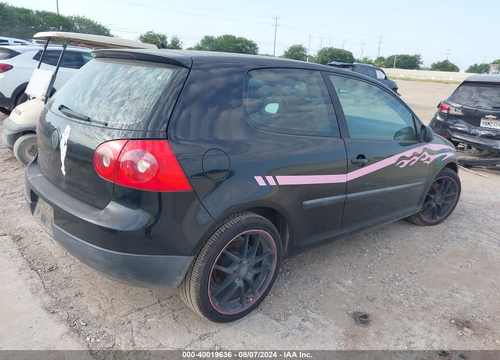2007 VOLKSWAGEN RABBIT 2-DOOR VIN: WVWBS71K67W233366