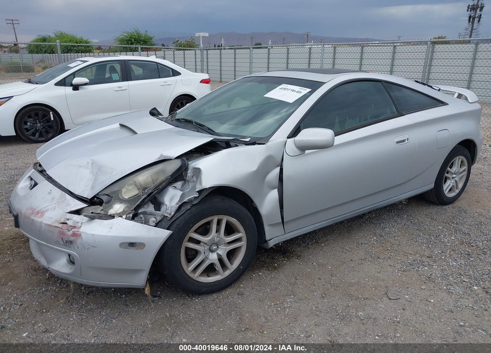 2000 TOYOTA CELICA GT VIN: JTDDR32T3Y0047664