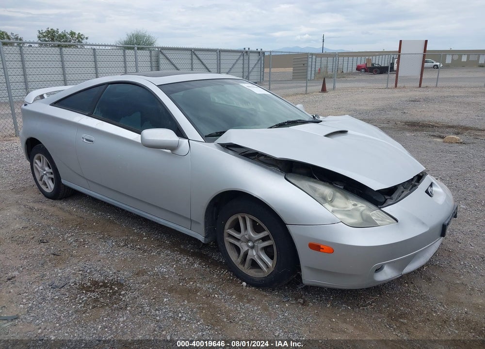 2000 TOYOTA CELICA GT VIN: JTDDR32T3Y0047664