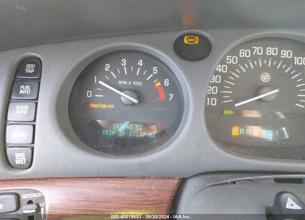2004 BUICK LESABRE CUSTOM VIN: 1G4HP52K84U126790