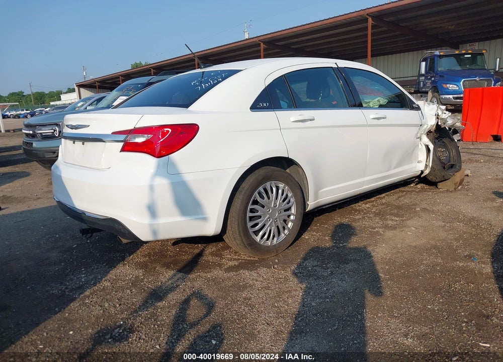 2012 CHRYSLER 200 LX VIN: 1C3CCBAB2CN319752
