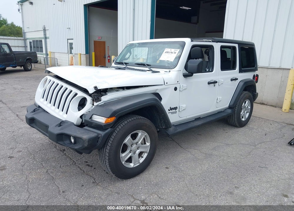 2021 JEEP WRANGLER UNLIMITED VIN: 1C4HJXDG8MW843690