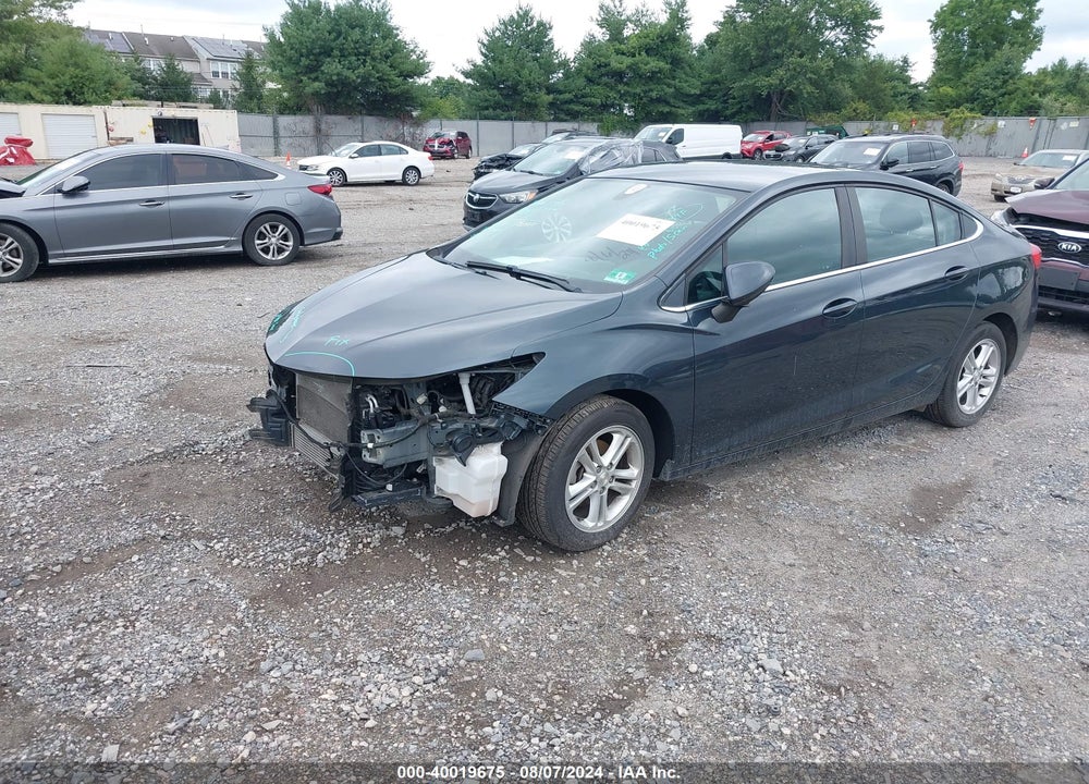 2018 CHEVROLET CRUZE LT AUTO VIN: 1G1BE5SM1J7106157