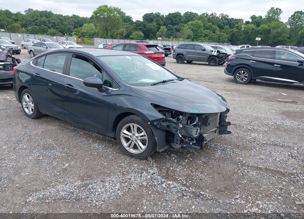 2018 CHEVROLET CRUZE LT AUTO VIN: 1G1BE5SM1J7106157