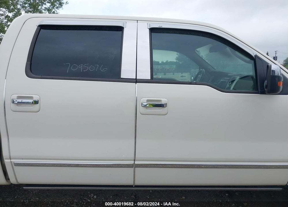 2009 FORD F-150 VIN: 1FTPW14VX9FA69152