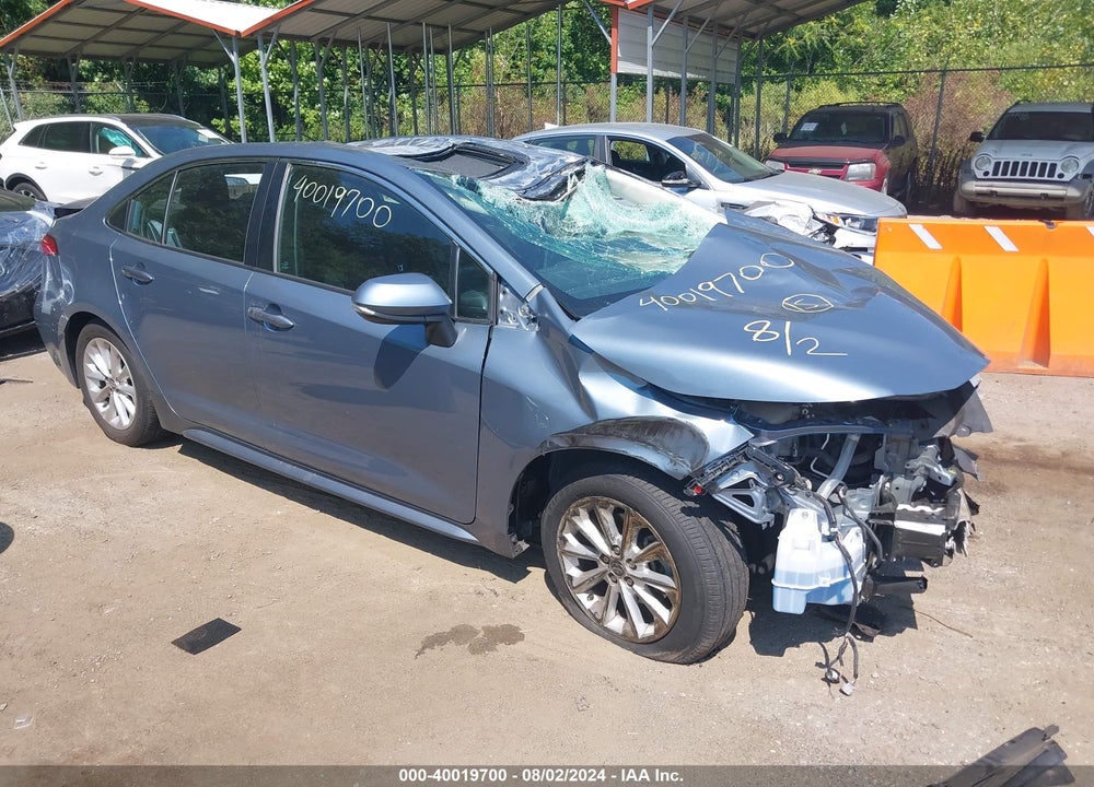 2020 TOYOTA COROLLA XLE VIN: 5YFFPRAE0LP122002