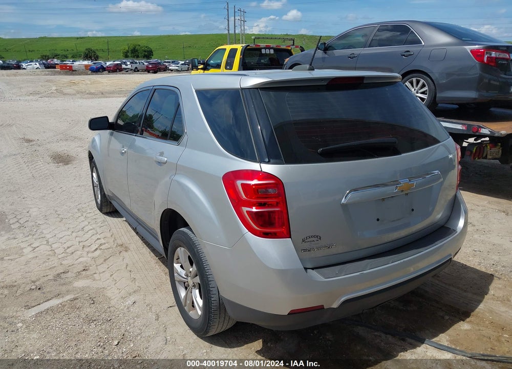 2017 CHEVROLET EQUINOX LS VIN: 2GNALBEK7H1546058