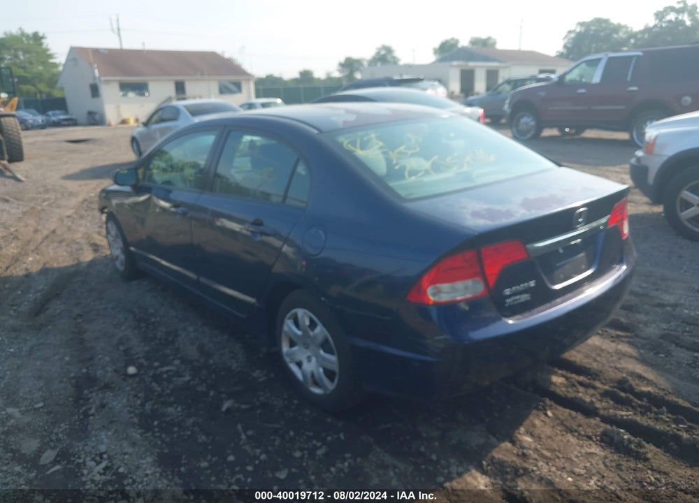 2010 HONDA CIVIC LX VIN: 2HGFA1F58AH587210
