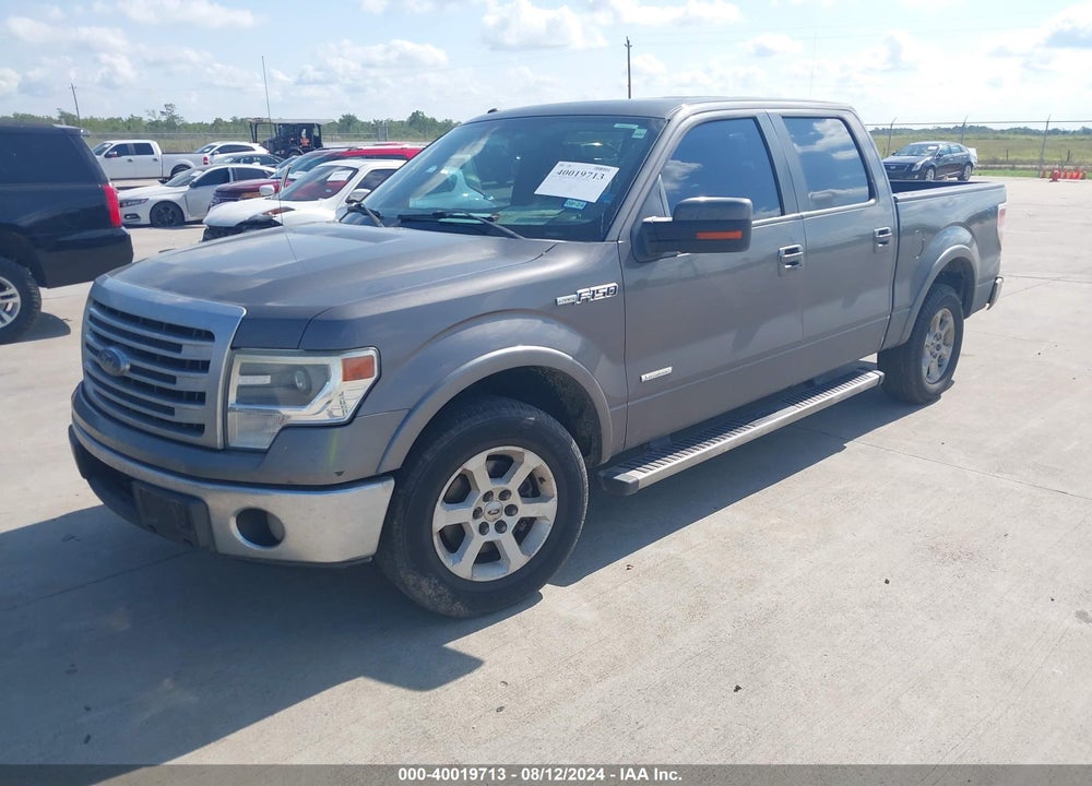 2013 FORD F-150 LARIAT VIN: 1FTFW1CT1DKE44258