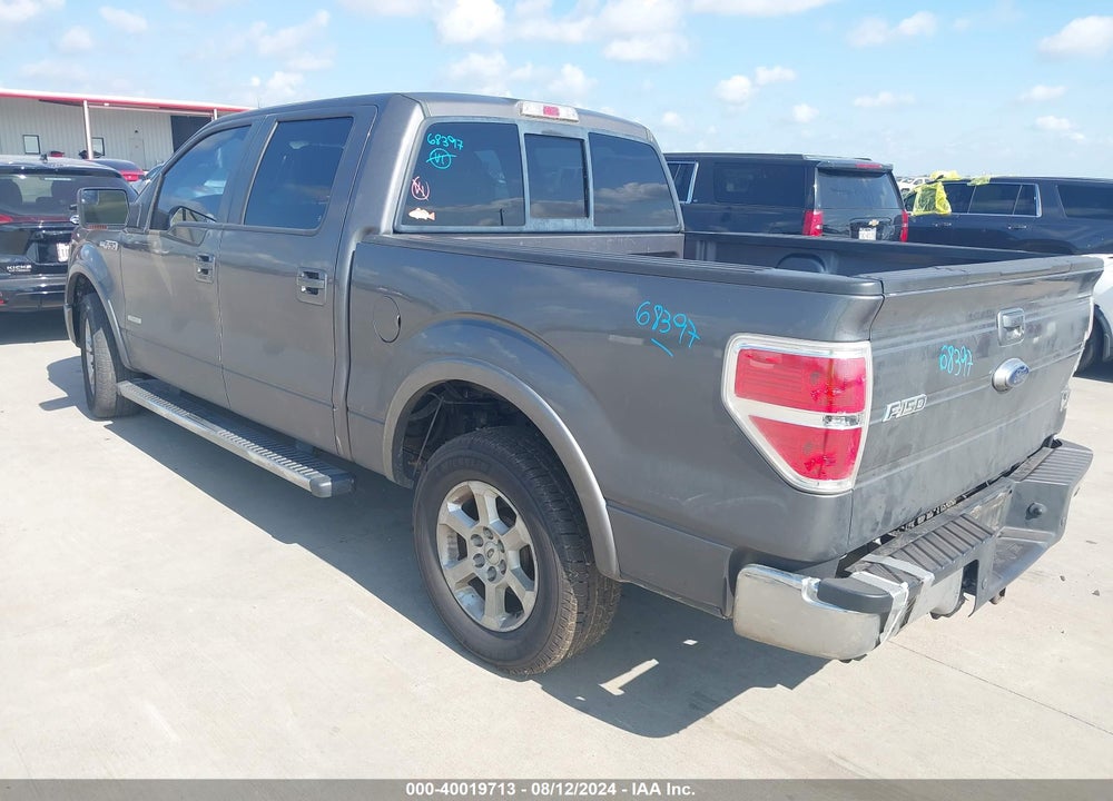 2013 FORD F-150 LARIAT VIN: 1FTFW1CT1DKE44258