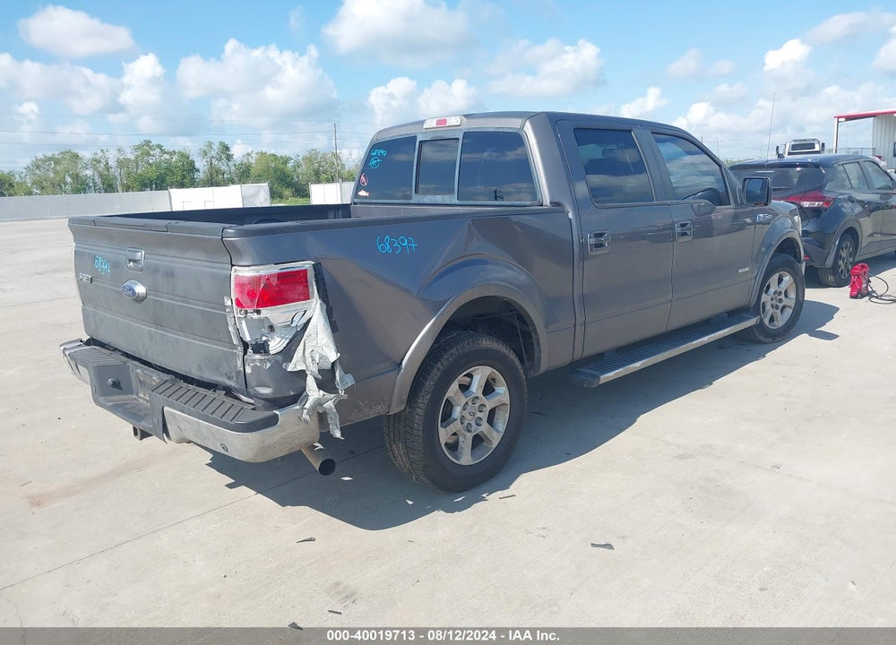 2013 FORD F-150 LARIAT VIN: 1FTFW1CT1DKE44258