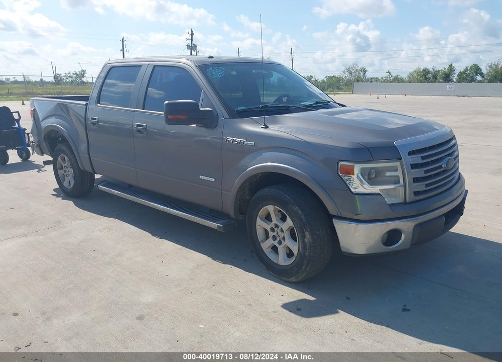 2013 FORD F-150 LARIAT VIN: 1FTFW1CT1DKE44258