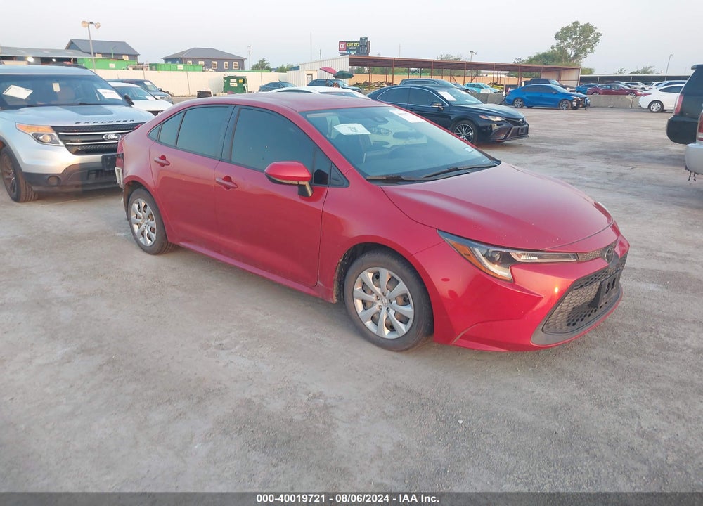 2020 TOYOTA COROLLA LE VIN: JTDEPRAE7LJ049730