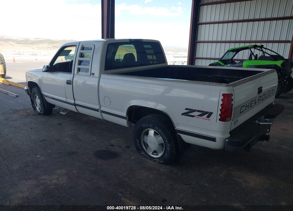 1997 CHEVROLET K1500 FLEETSIDE VIN: 1GCEK19M2VE180801