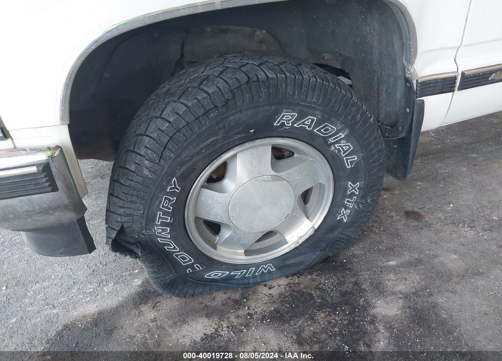 1997 CHEVROLET K1500 FLEETSIDE VIN: 1GCEK19M2VE180801