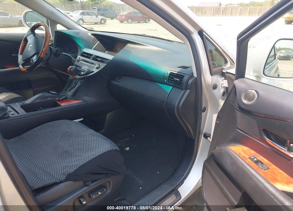 2010 LEXUS RX 450H VIN: JTJBC1BA6A2031400
