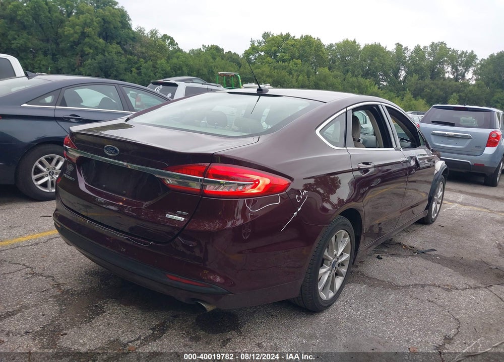 2017 FORD FUSION SE VIN: 3FA6P0HD2HR311752