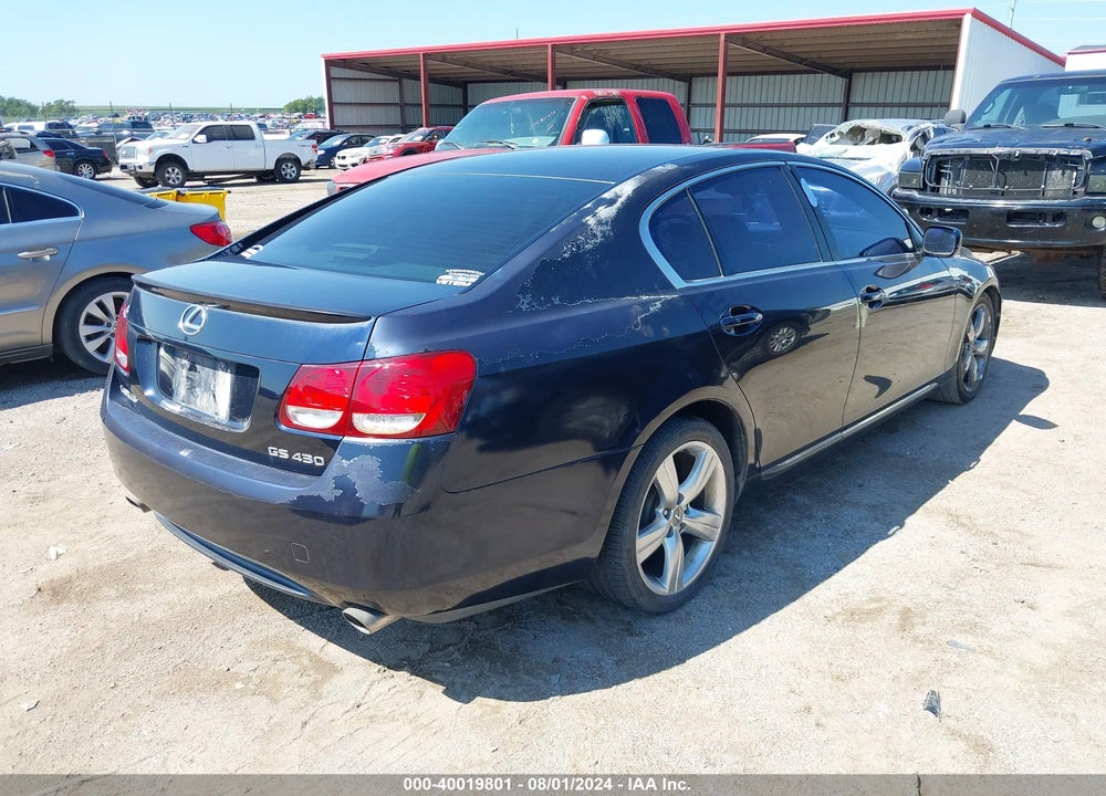 2006 LEXUS GS 430 VIN: JTHBN96S765001521