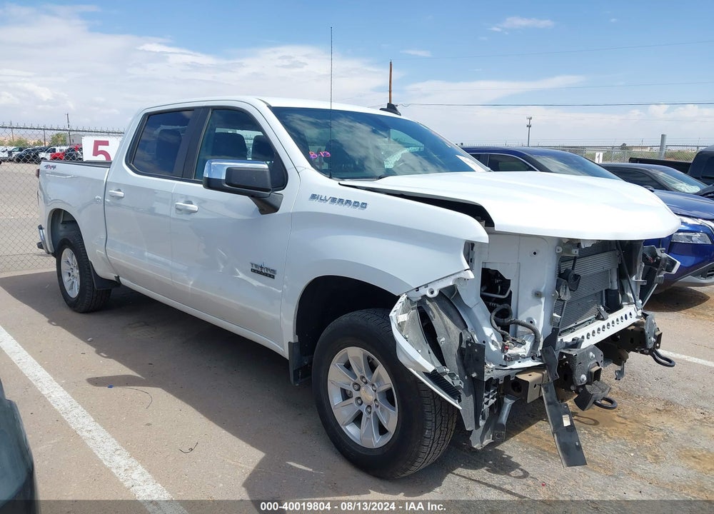 2022 CHEVROLET SILVERADO 1500 LTD 4WD SHORT BED LT VIN: 1GCUYDED2NZ123430