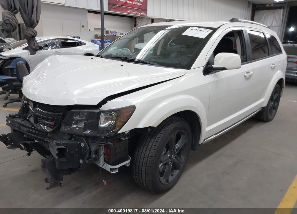 2019 DODGE JOURNEY CROSSROAD VIN: 3C4PDCGG2KT717612