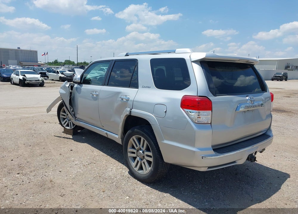 2010 TOYOTA 4RUNNER LIMITED V6 VIN: JTEBU5JR3A5015762