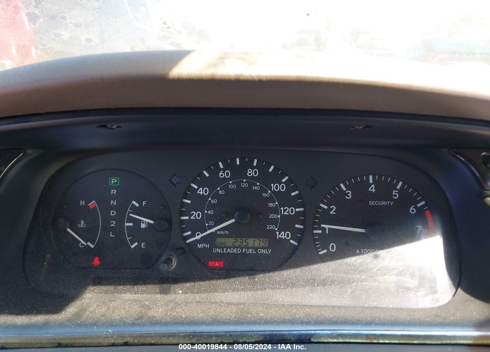 1997 TOYOTA CAMRY XLE V6 VIN: JT2BF22KXV0053421