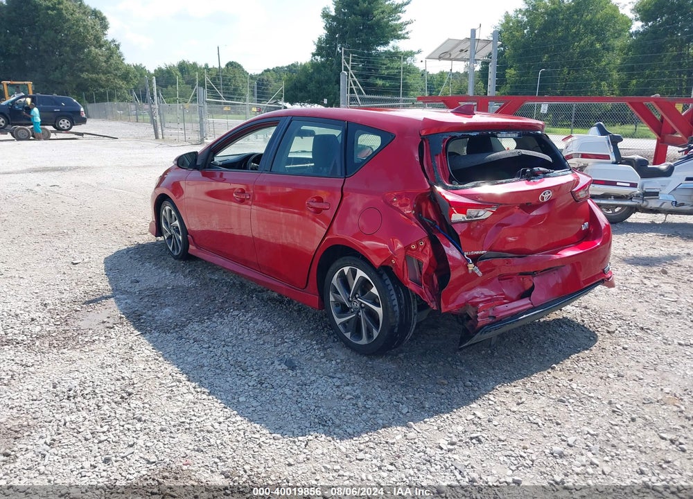 2018 TOYOTA COROLLA IM VIN: JTNKARJE7JJ560903