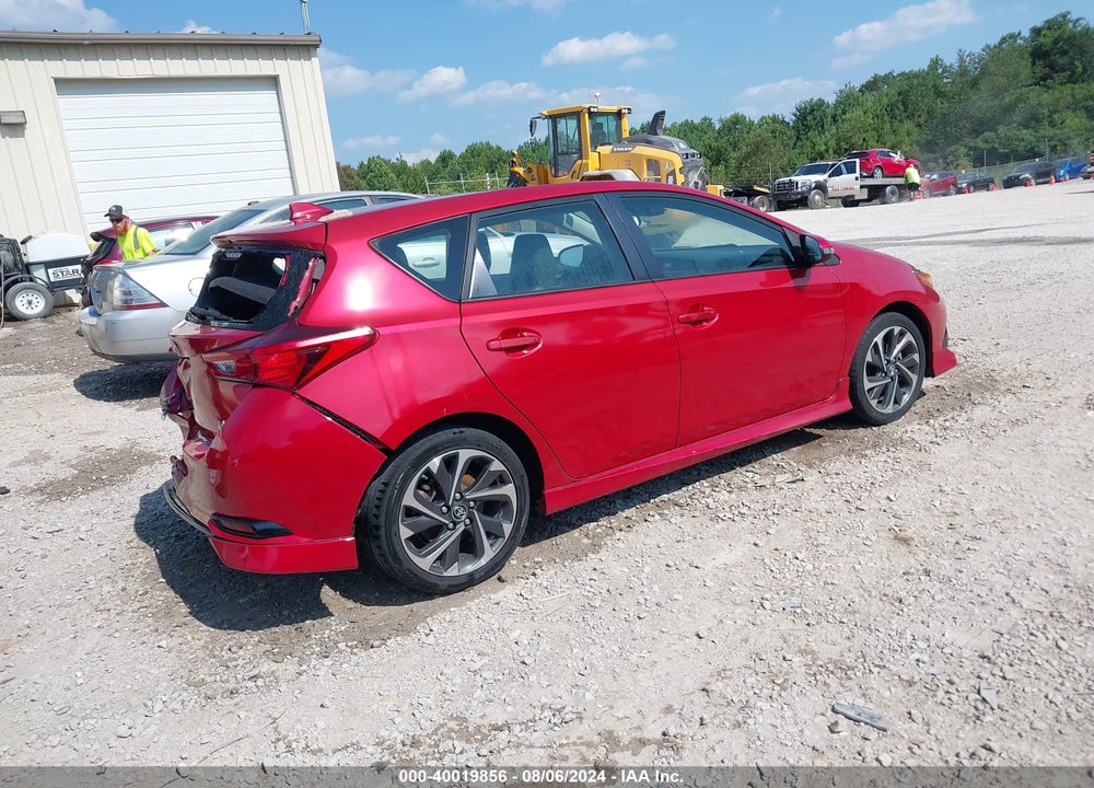 2018 TOYOTA COROLLA IM VIN: JTNKARJE7JJ560903