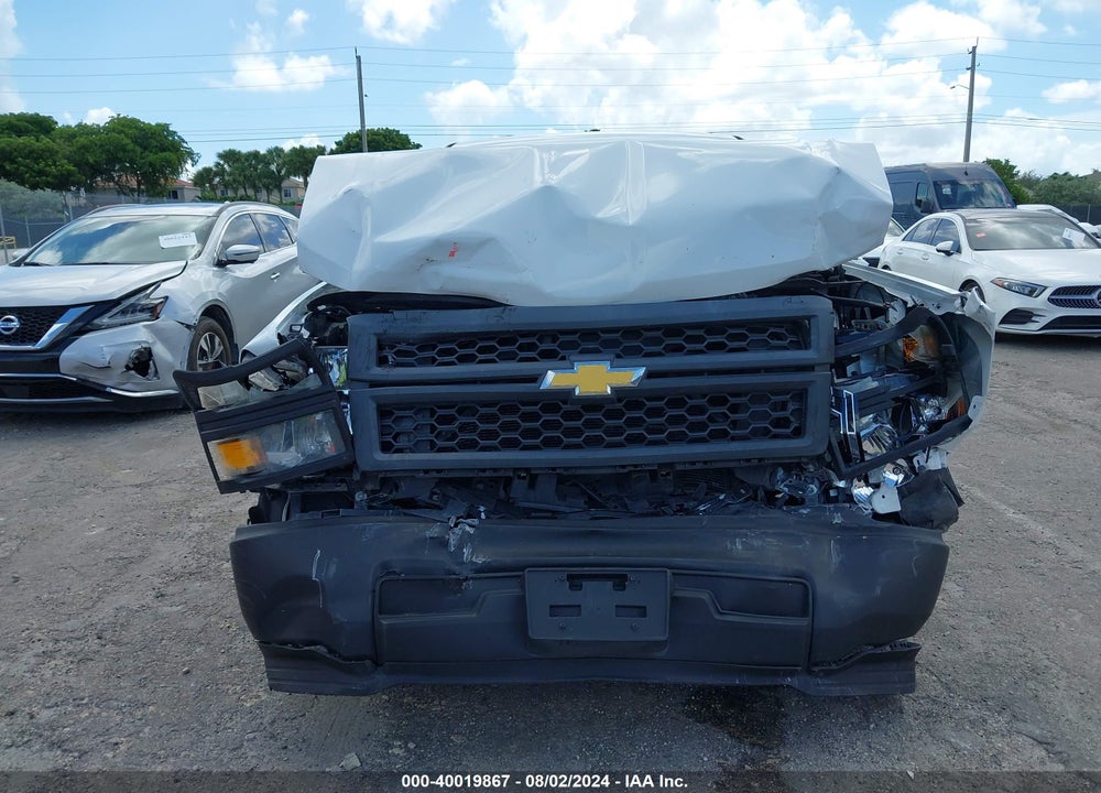 2014 CHEVROLET SILVERADO 1500 WORK TRUCK 1WT VIN: 1GCNCPEH8EZ181761