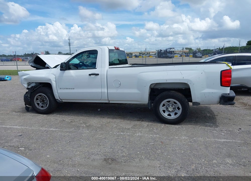 2014 CHEVROLET SILVERADO 1500 WORK TRUCK 1WT VIN: 1GCNCPEH8EZ181761