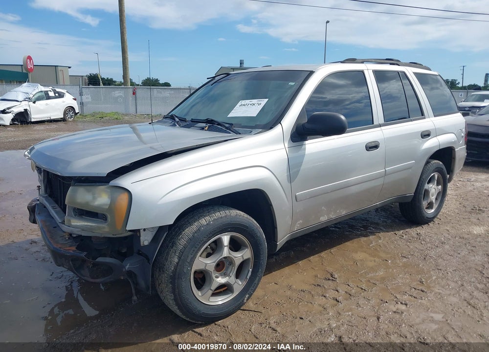2007 CHEVROLET TRAILBLAZER LS VIN: 1GNDS13S572178099