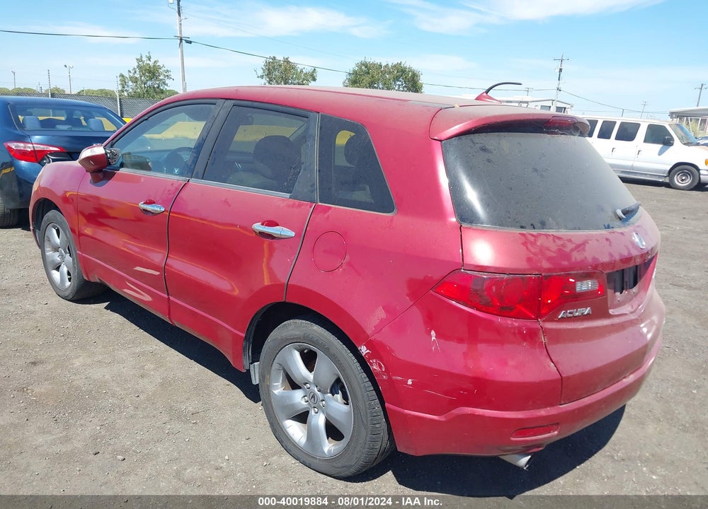 2007 ACURA RDX VIN: 5J8TB18247A004903