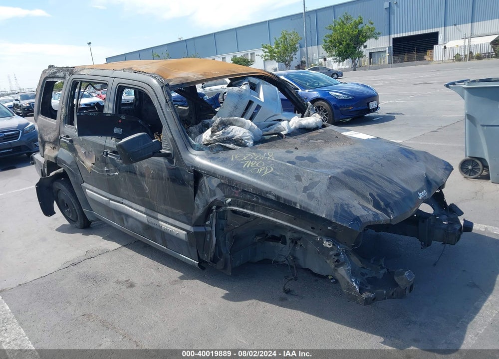2012 JEEP LIBERTY VIN: 1C4PJLAK0CW123568