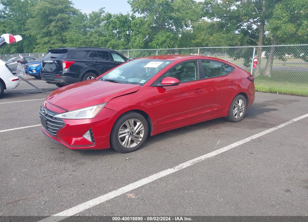2020 HYUNDAI ELANTRA SEL VIN: 5NPD84LF1LH511855