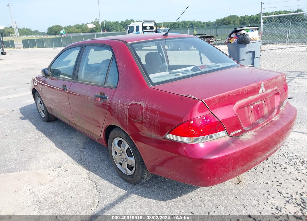 2005 MITSUBISHI LANCER ES VIN: JA3AJ26E45U032710
