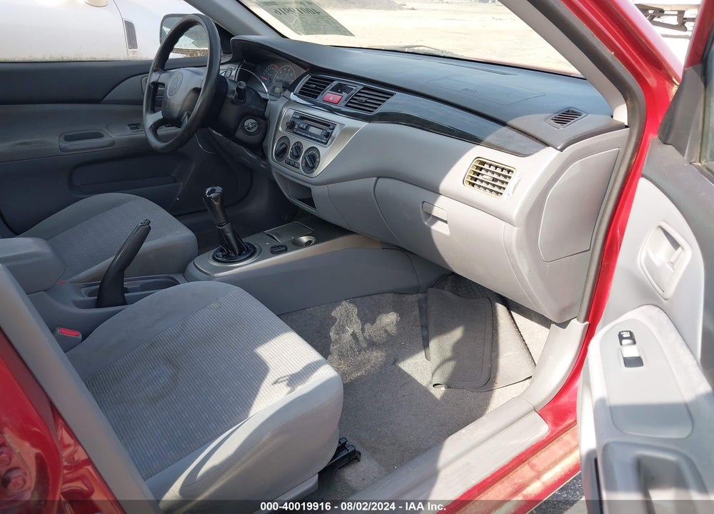 2005 MITSUBISHI LANCER ES VIN: JA3AJ26E45U032710