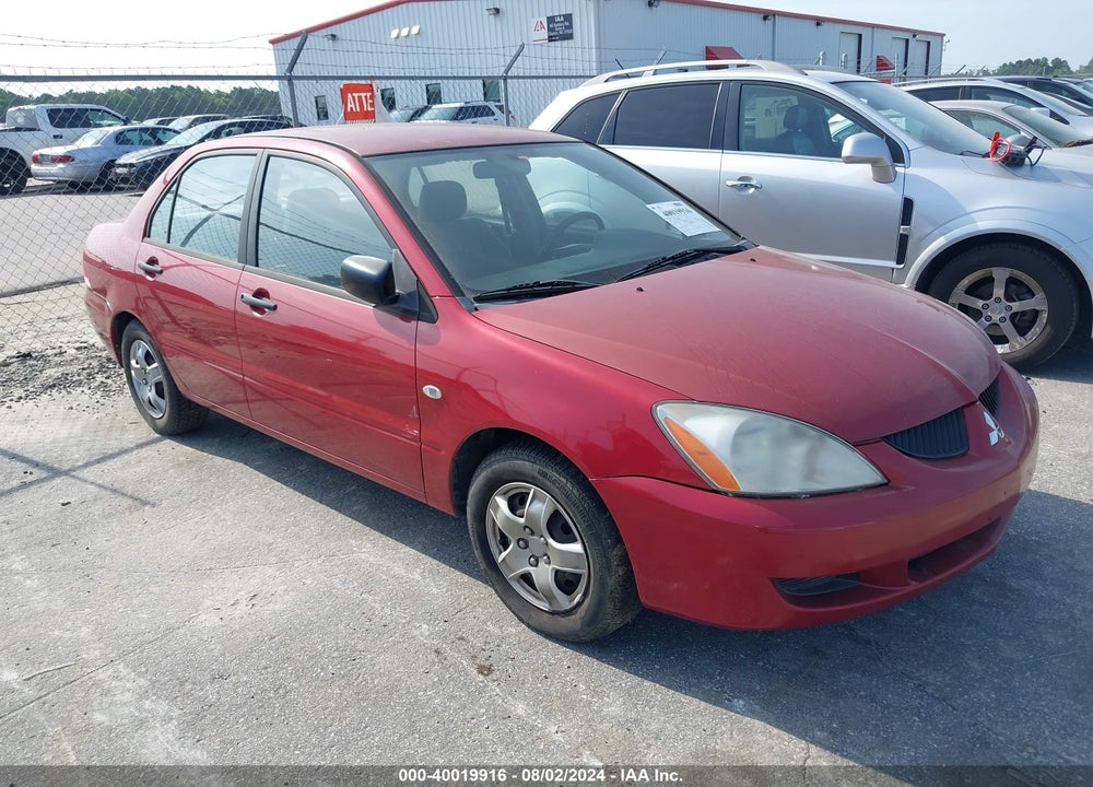 2005 MITSUBISHI LANCER ES VIN: JA3AJ26E45U032710