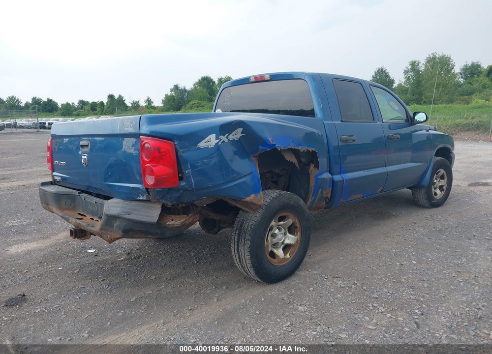 2005 DODGE DAKOTA ST VIN: 1D7HW28K15S167391